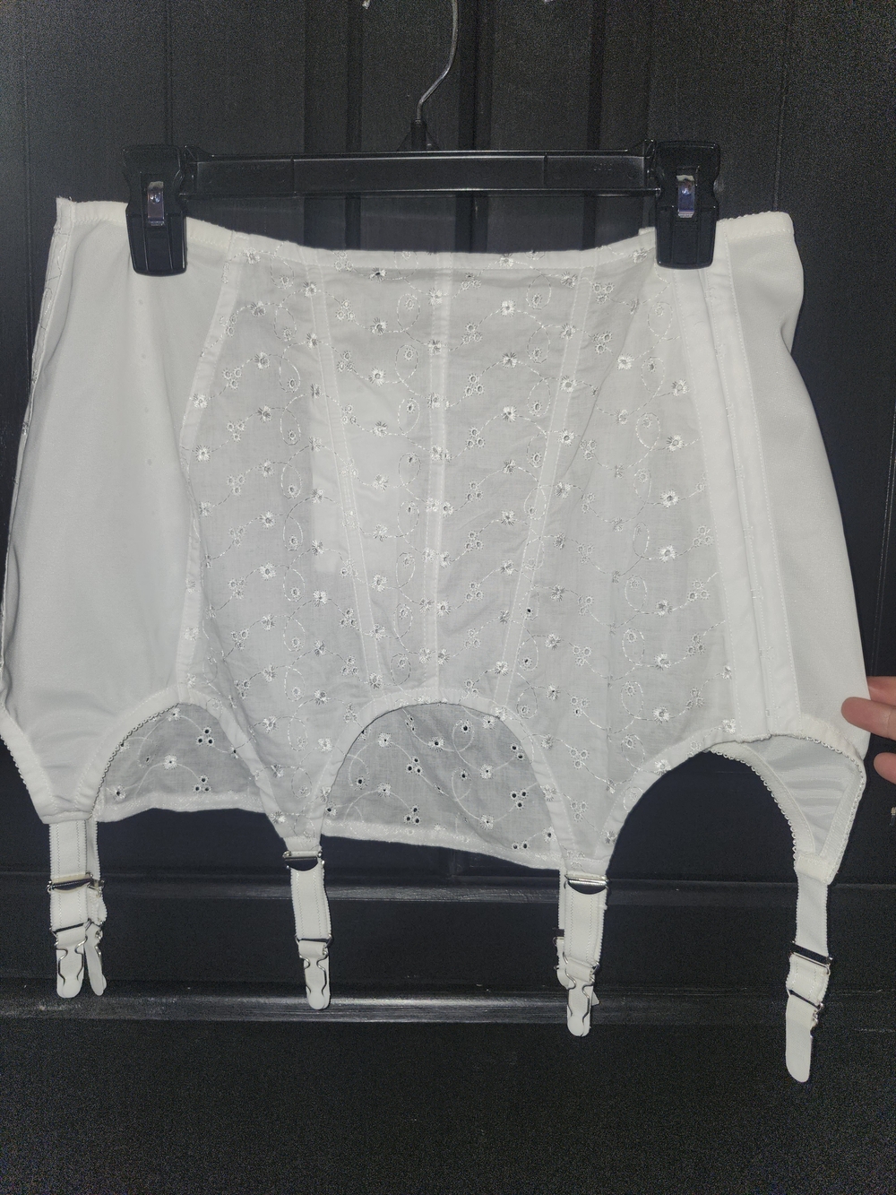 *New* Vintage Eyelet Garter Belt